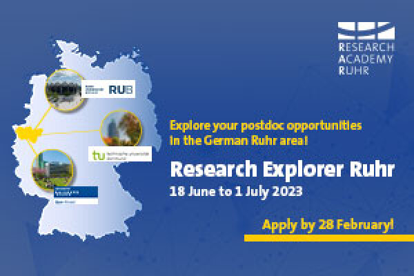 Research Explorer Ruhr 2023 Call 300x200