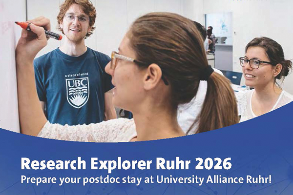 Research Explorer Ruhr 2026 News